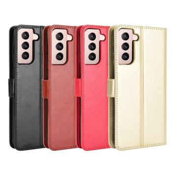 適用於三星S21 Plus手機殼Galaxy S21+ 5G手機皮套翻蓋式插卡支架