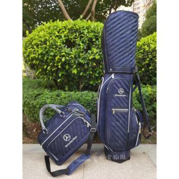 高爾夫球包奔馳Benz尼龍防水衣物包輕便單肩手提包golf球袋球桿包