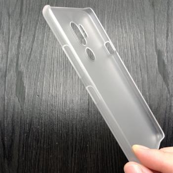 適用於LG G7手機殼超薄半包磨砂硬殼diy塑膠透明防摔後蓋保護外套