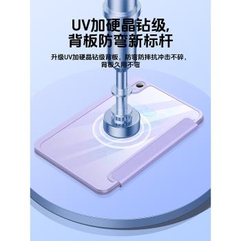 適用於ipadmini7保護套2025年新款y折疊藍牙鍵盤外殼mini6/5平板電腦殼迷你4/3防彎防摔帶無線滑鼠磁吸軟皮套