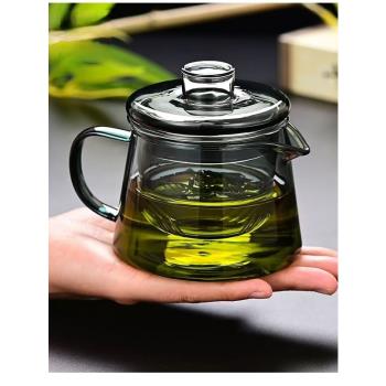 高硼矽玻璃茶壺耐高溫泡茶家用茶水分離新款小泡茶壺迷你一人用壺