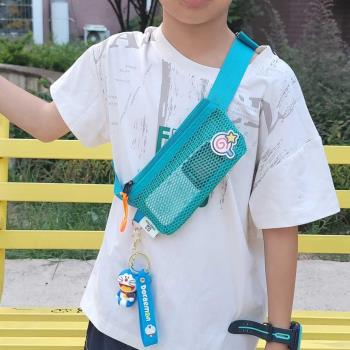 傾聽者斜挎包掛包k5+網兜腰包兒童鏤空學習機隨身復讀故事機袋子