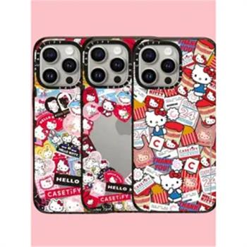 CASETiFY香港原聯名三麗歐凱蒂貓合集可愛適用於蘋果15Promax/plus手機殼iphone16promax防摔14保護13矽膠12