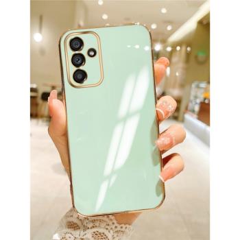 適用於三星A55手機殼Samsung Galaxy A55 5G防摔軟殼SM-A556V保護套SM-A556U矽膠全包三星a55電鍍網紅純外殼