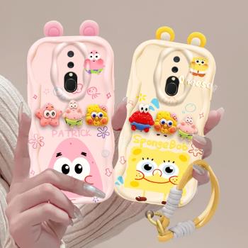 適用oppoa9手機殼立體公仔OPPOA9X保護套PCAM10新款女款潮oρpoa9可愛軟矽膠全包oppa防摔卡通oppoA9x保護殼