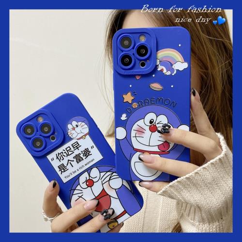 你遲早是個富婆適用iPhone13pro max新款蘋果12手機殼xr/xsmax/8p卡通女款14全包防摔iphone11硅膠15保護套XS