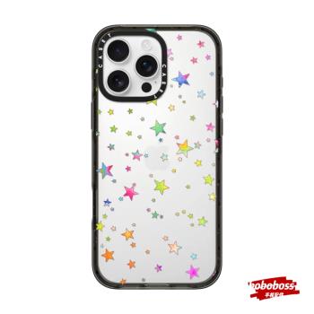 case源廠！藝術家聯名系列 繽紛幸運星 magsafe磁吸適用於iPhone16/15/14/13/Plus/Pro/Max透明防摔手機殼