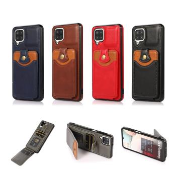 暢晟適用samsung三星A32手機殼A12插卡錢包式case皮套保護套galaxy a324g外殼簡約商務男士card case cover