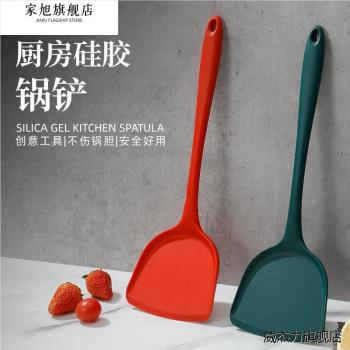 日本2025矽膠鏟子不粘鍋專用鍋鏟家用炒菜乳膠鍋鏟套裝耐高溫湯勺