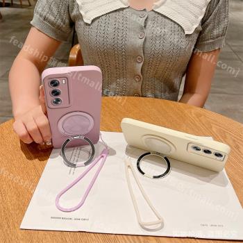 【天使眼】適用opporeno14手機殼reno13/12/reno11/reno10/9/8/7/6/5矽膠軟pro簡約男軟女360旋轉膚感支架