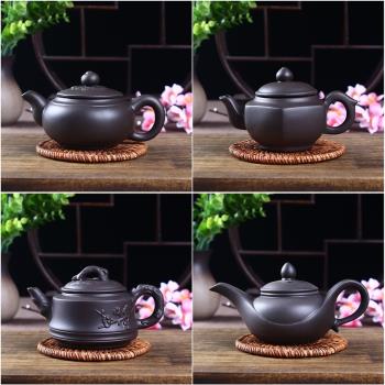 宜興朱泥紫砂壺單壺手工功夫茶壺陶瓷過濾小號茶壺西施壺泡茶茶具