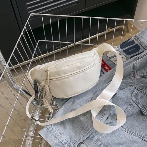 輕便帆布小包包女2025春新款簡約單肩后背包男運動胸包休閑斜挎包