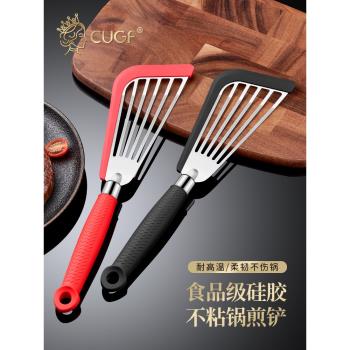 矽膠鏟家用鍋鏟不粘鍋專用煎蛋煎魚煎餅煎牛排炒菜鏟子蝴蝶鏟煎鏟