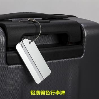 鋁合金高爾夫球包吊牌行李牌拉桿行李箱包防丟金屬標簽牌號碼牌
