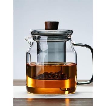 玻璃茶壺耐高溫加厚茶水分離電陶爐燒水壺家用花茶泡茶壺茶具套裝