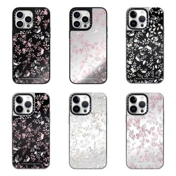 CASETi手機殼聯名韓國NMK中央博物館粉色貝母小碎花適用iPhone16Pro Max蘋果14 13 12 15Magsafe磁吸華強北