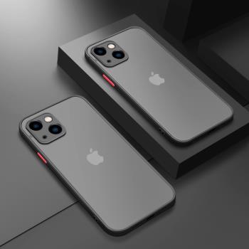 iphone11蘋果12手機殼13透明14pro防摔x全包xr男女款13promax磨砂mini矽膠7plus簡約13/14潮xs情侶保護套max
