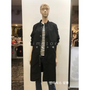 韓單貴牌HU*M情侶款風衣外套 防風防水防曬衫 長袖連帽開衫
