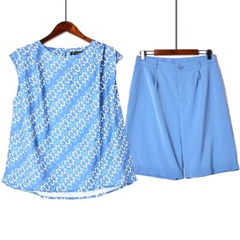 中褲時尚潮流親膚經典家居服套裝