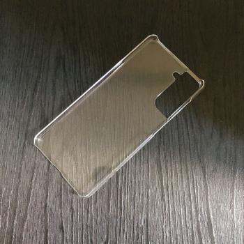 適用於三星S21/S21+手機殼超薄半包S21Ultra透明硬殼塑膠保護外套