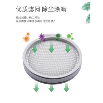 適配石頭手持無線吸塵器配件H6H7塵袋SCWXCQ01RR軟絨滾刷前後濾網