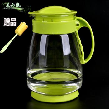 春之暉夏季玻璃茶壺家用耐高溫涼水壺大容量冷水壺耐熱防爆涼水杯