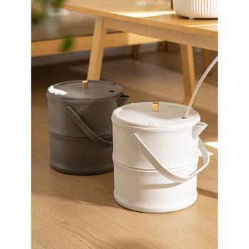 茶水桶廢水桶茶具過濾網配件茶臺幹濕分離垃圾桶茶桶排水桶茶渣桶
