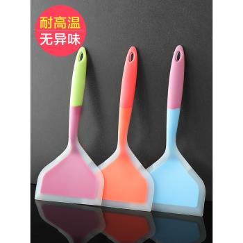 烙餅矽膠鏟耐高溫不粘鍋專用鏟子不傷鍋烘焙刮刀廚房家用炒菜鍋鏟