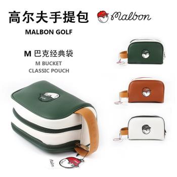 韓國新款高爾夫手包男女通用小球袋零錢包golf大容量收納包