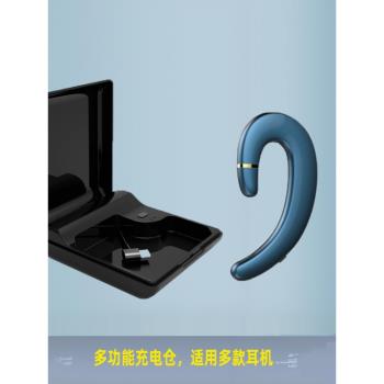 骨傳導真無線藍牙耳機不入耳跑步運動超長續航掛耳式蘋果安卓通用