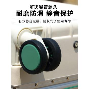 醜八怪行李箱輪子橡膠套靜音旅行滾輪拉桿保護套替換矽膠萬向輪罩