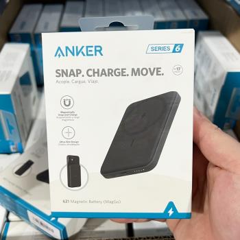 Anker安克MagGo磁吸無線充電寶適配iPhone13magsafe移動電源A1610