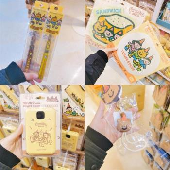 MINISO名創優品TUNEE GOODS移動電源滑鼠墊餐具勺筷公仔手機掛繩