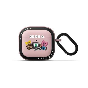 JOGUMAN小恐龍AirPods4代耳機可愛保護套SSEBONG頹廢鴨適用AirPods Pro2代JOHN小狗卡通蘋果藍芽無線耳機軟殼