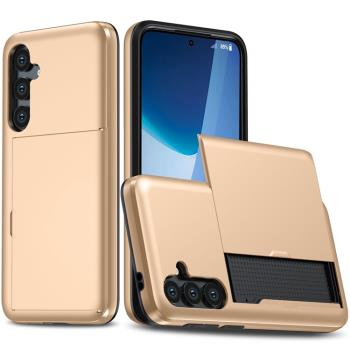 三星A55手機殼適用於Samsung Galaxy A55公交信用插卡保護套A556V全包A556B防摔A556B/DS簡約A5560男女加厚卡