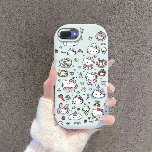 適用OPPOA5手機殼新款PBAM00高配版小貓合集a5金屬相框小胖墩鏤空鏡頭個性可愛學生創意卡通高顏值情侶Q萌