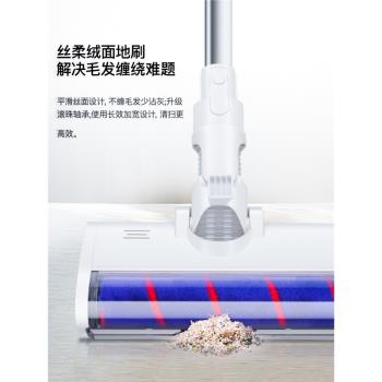 適用追覓地刷無線吸塵器軟絨滾筒吸頭V8/V9B/V10/V11小狗T10 T12