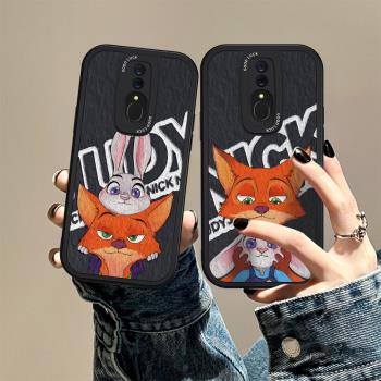 適用OPPOA9手機殼朱迪尼克A5新款情侶A11X套A8創意卡通K10Pro個性網紅A7男女潮牌k9s防摔軟矽膠K7K11/K12K3