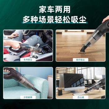 德國日本進口技術得力DL8080無線吸塵器車載手持式幹濕兩用便攜式