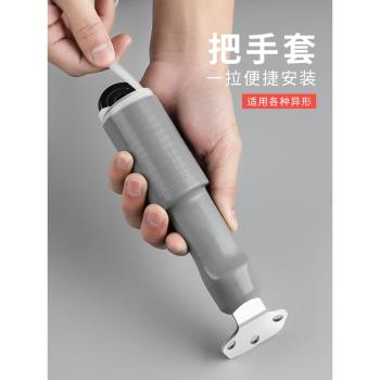 鍋鏟鐵鍋把手防燙器神矽膠隔熱鍋把套手柄套防滑炒鍋柄套耐隔熱套