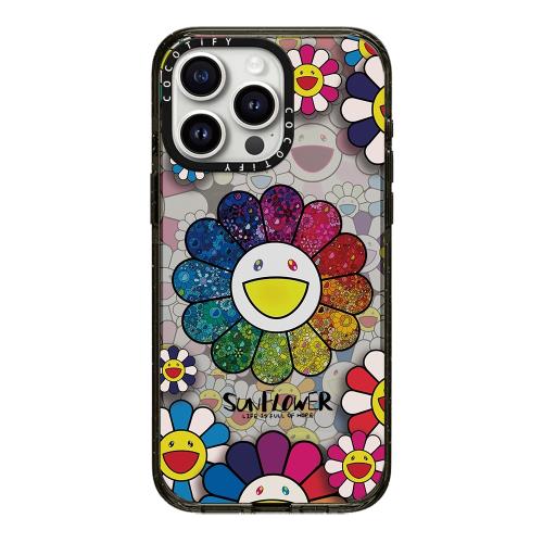 C家磁吸MagSafe聯名村上隆太陽花適用iphone16pro17手機殼
