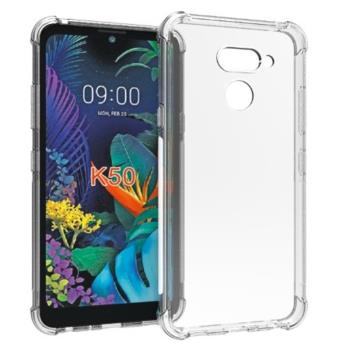 適用LG K50|LMX520EMW氣囊透明軟矽膠全包防摔滑手機殼保護套男女