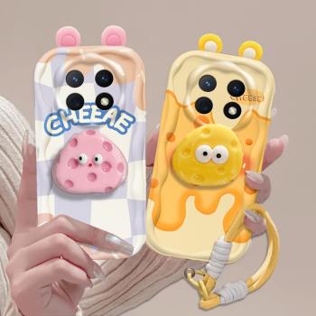 oppoA5pro手機殼卡通立體公仔oppoA5pro保護套可愛矽膠5G全包防摔PKP110軟殼女新款高階感oppoA5pro保護套