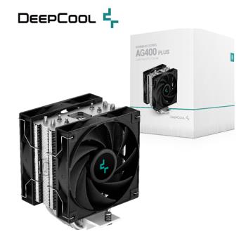 DeepCool 九州風神 AG400 PLUS CPU散熱器 (單塔雙風扇/塔體偏移)