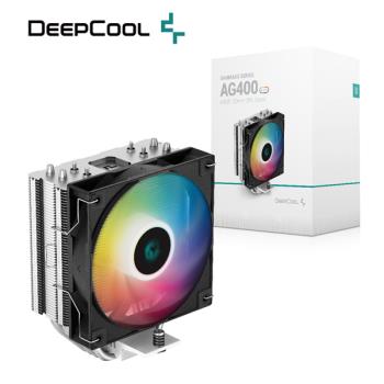 DeepCool 九州風神 AG400 ARGB CPU 散熱器 (單塔單風扇/塔體偏移)