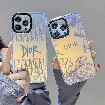 適用蘋果15promax手機殼新款iphone15高階感15pro奢華英文14plus鐳射Ultra創意13Pro個性12潮牌11男女保護套