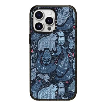 CASETI 來自北極的動物們 magsafe適用蘋果iPhone16/15/14/13/Plus/Pro/Max高版極簡百搭防摔磁吸手機殼