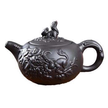 紫砂壺朱泥陶瓷過濾小號茶壺功夫茶壺家用泡茶具單壺直銷多款可選