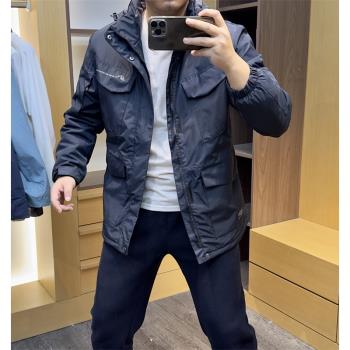 山系戶外機能線！加絨加厚防風防水！冬季休閑連帽夾克外套沖鋒衣