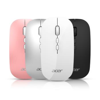 Acer/宏碁 藍芽無線鼠標辦公家用可充電靜音平板手機臺式筆記本